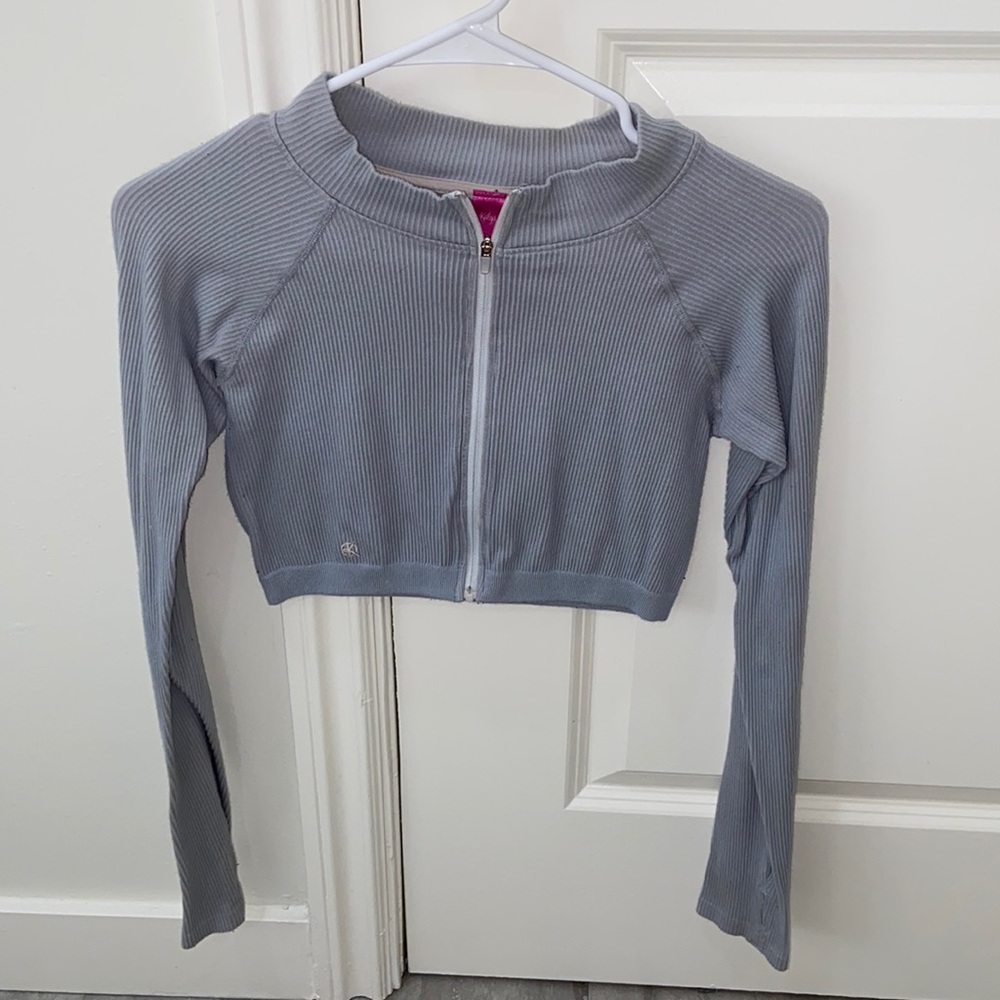 WBK Fit Long Sleeve Crop with Thumbholes